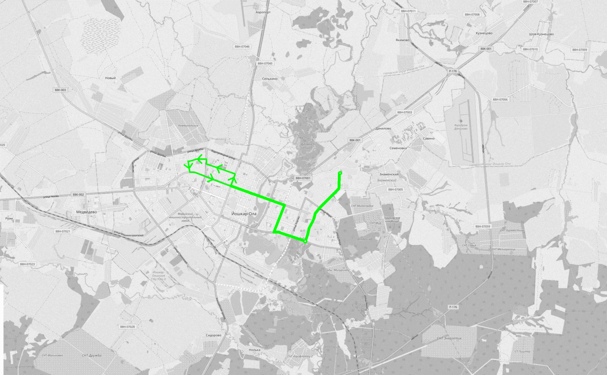 Маршрут М10 (2022-2023 гг.). Вариант ООО "Дорнадзор", автор с ним согласен