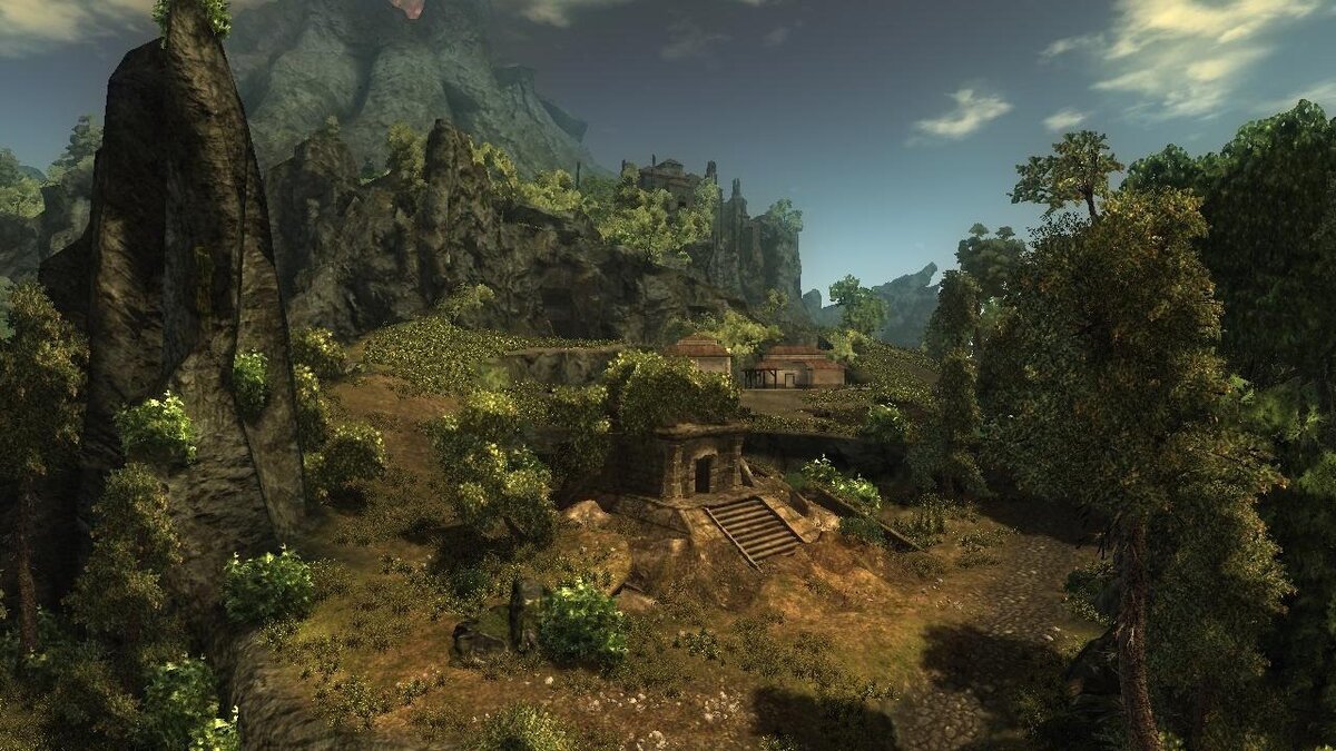 Вид прекрасен и таинственен.