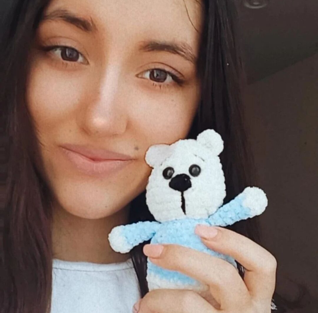 А это я и северный мишка!