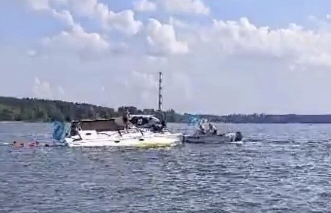 Кадр из видео телеграм-канала «Новосибирск с огоньком»