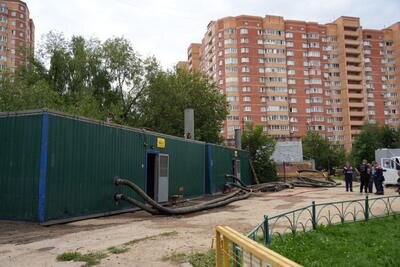    Восстановление подачи воды в Сергиевом Посаде после взрыва ©Дмитрий Зайчиков Фото