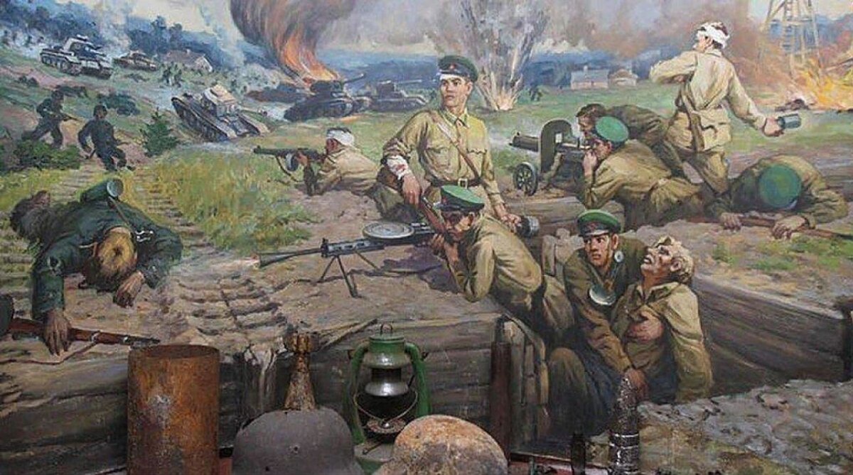 Пограничники в бою 1941