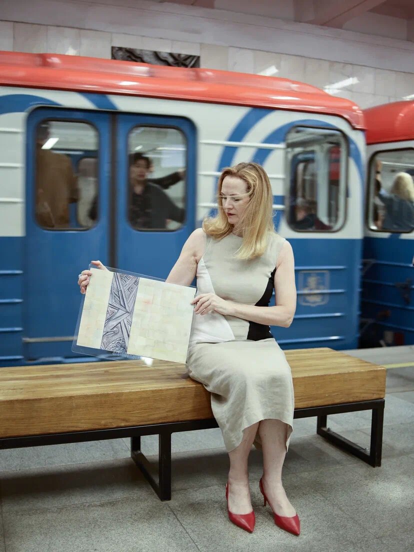 Павлова Марина. Станция метро Каширская. Фотограф Бавыкин Николай