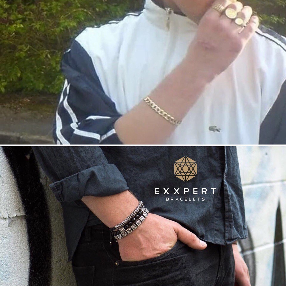 Сверху стереотипы, снизу мои браслеты EXXPERT
