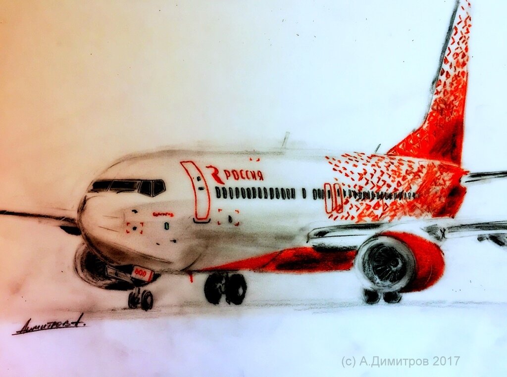 Боинг-737 а/к Россия