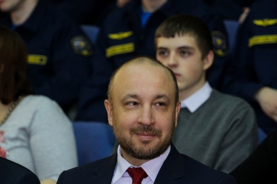 
Щапов Михаил, Иркутск, открытие военной кафедры ИрНИТУ, январь 2018 года., фотограф: Кирилл Шипицин © Проект "Лица Сибири"