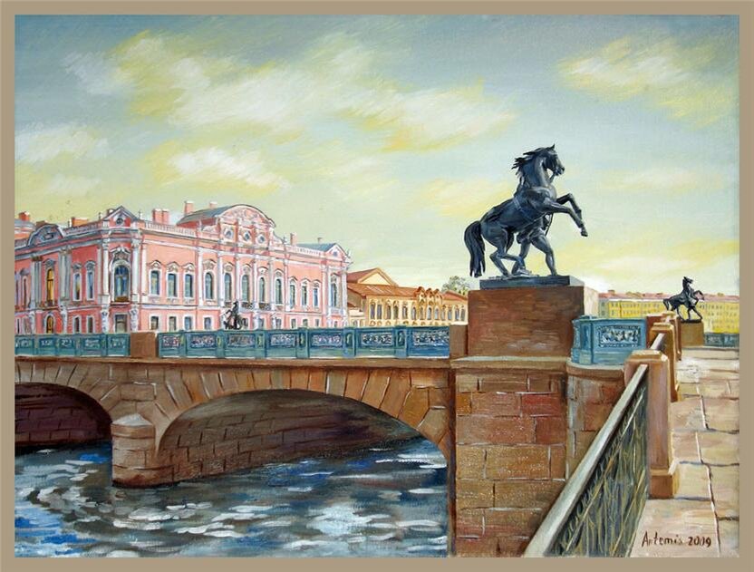 Аничков мост красивые