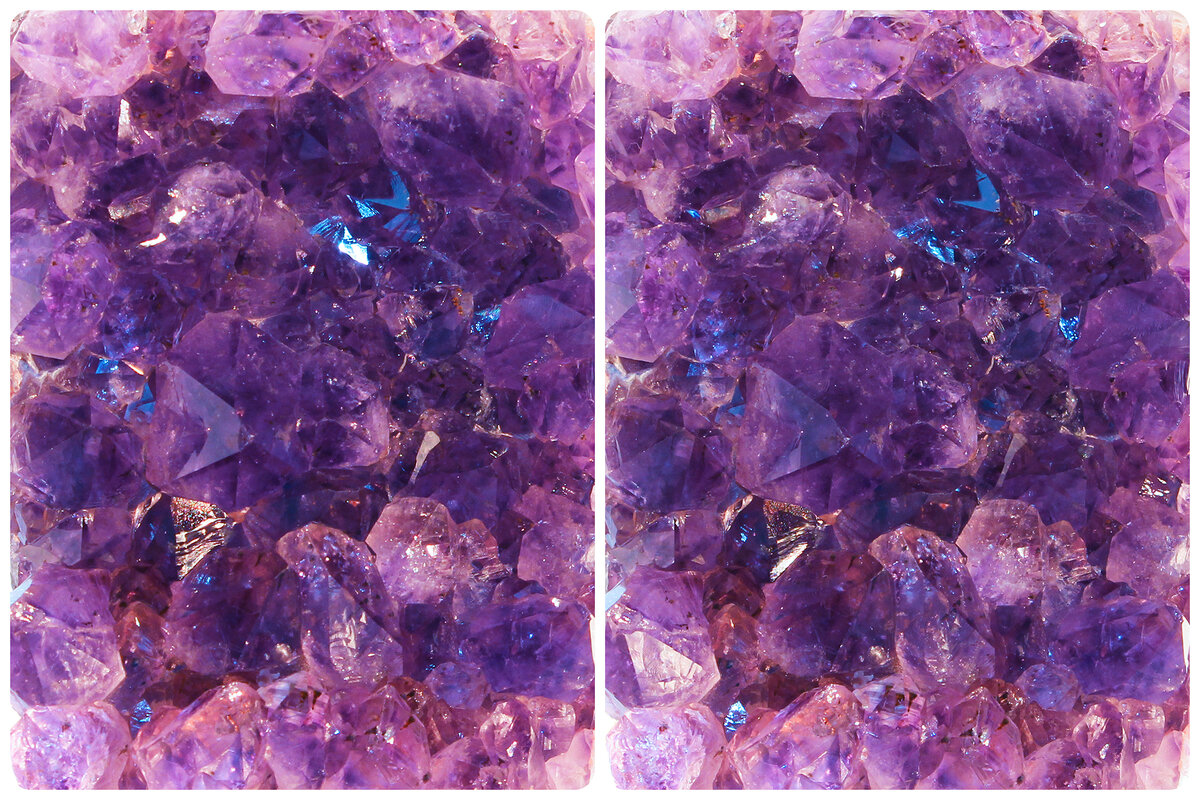 Стереофотография. Волшебные вибрации аметиста