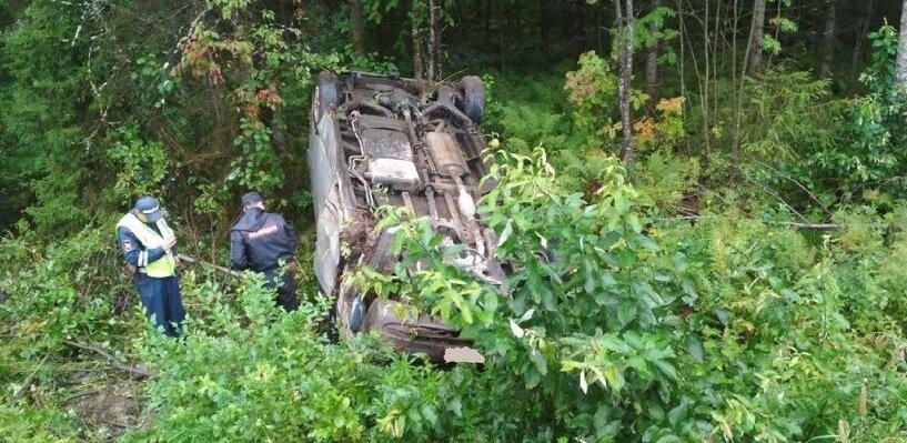  Фото: УМВД по Вологодской областиВодитель не справился с управлением.