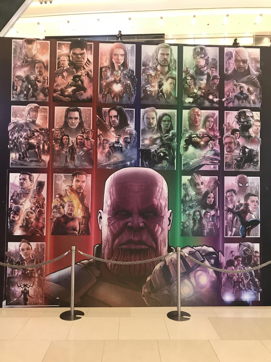 Картина к фильму ''Avengers : Infinity war''