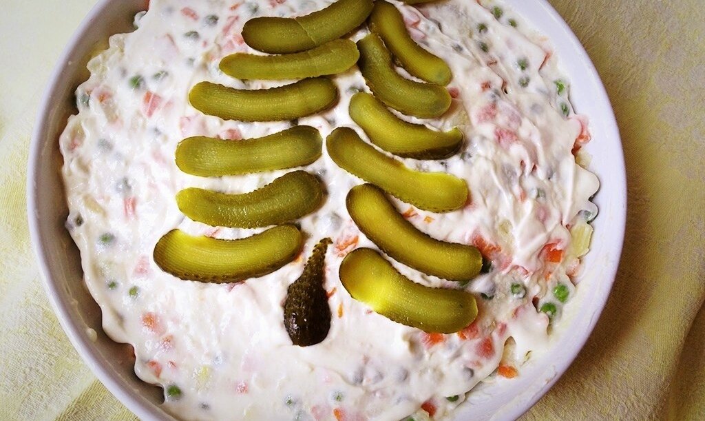 Итальянцы тоже едят "Оливье"?