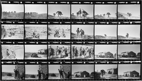 Негативы фотографий Роберта Капы