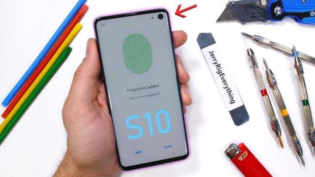 Samsung galaxy s10 краш тест