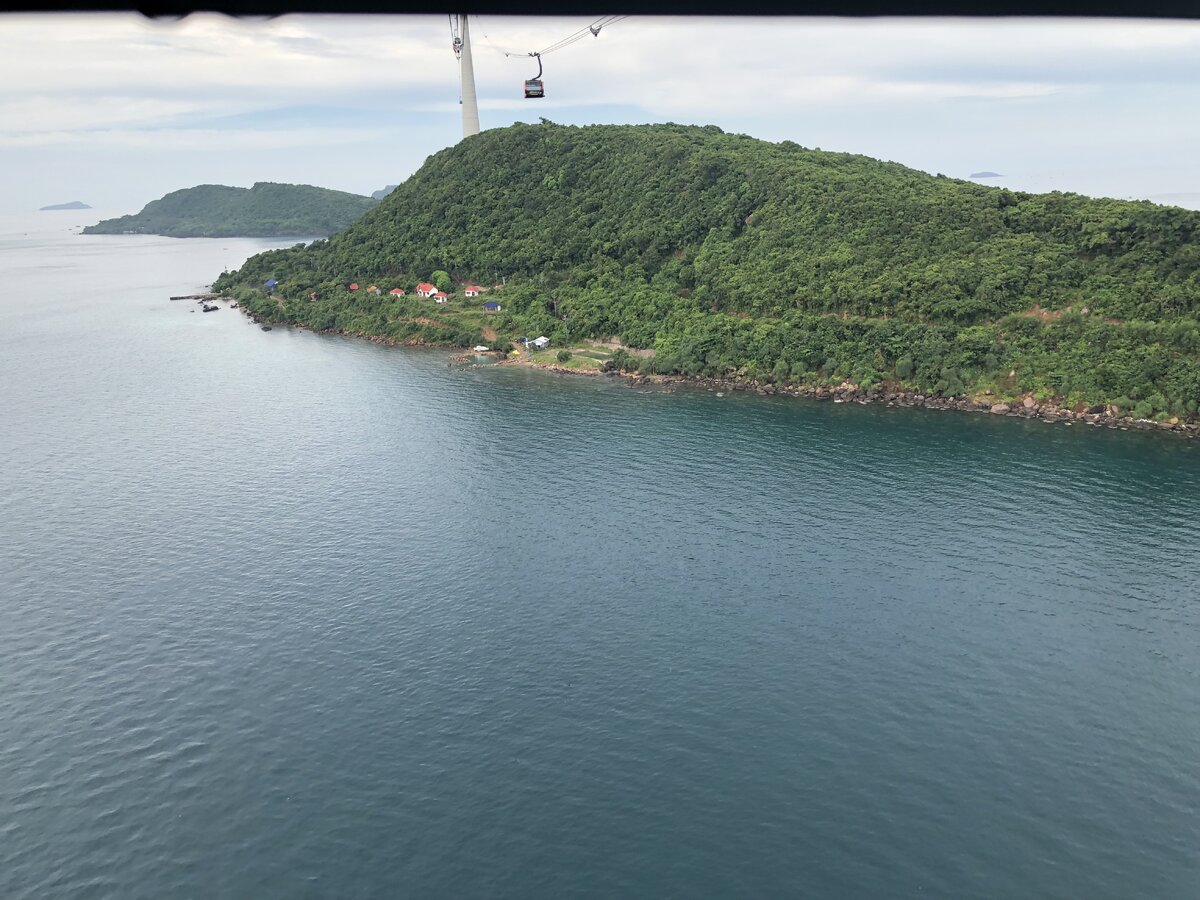 Отличные виды из кабины.