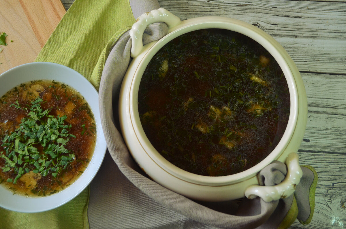 Мой любимый грибной суп | In my KITCHEN | Дзен