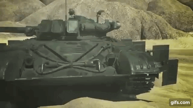 Разворот Т-64А