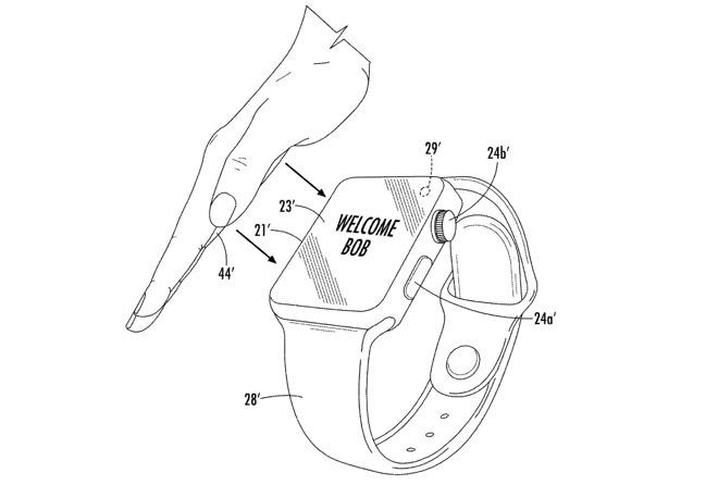 сканирование руки на Apple Watch