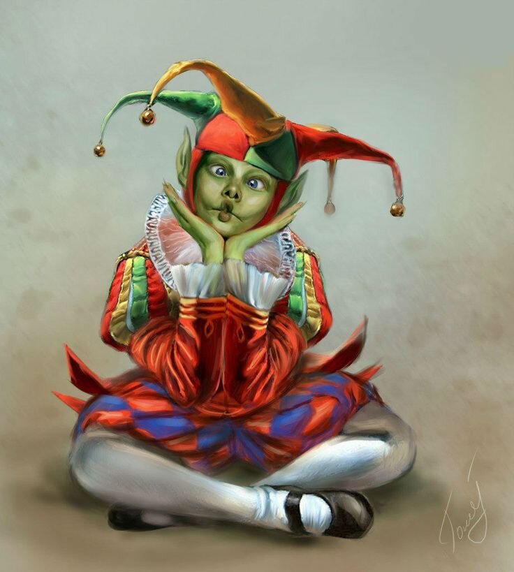 Кли-Кли — гоблин, шут короля, присоединилась к отряду, едущему в Храд Спайн.