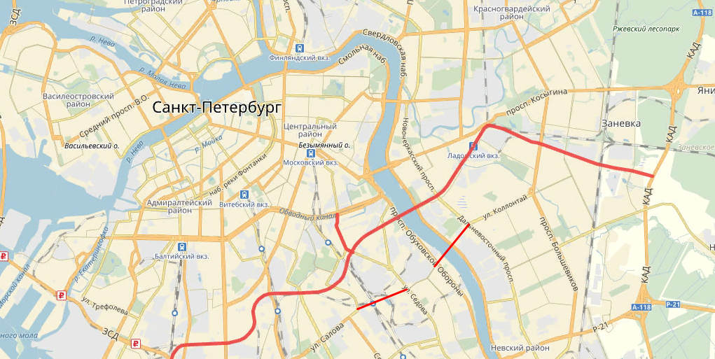 Проект мостов через неву