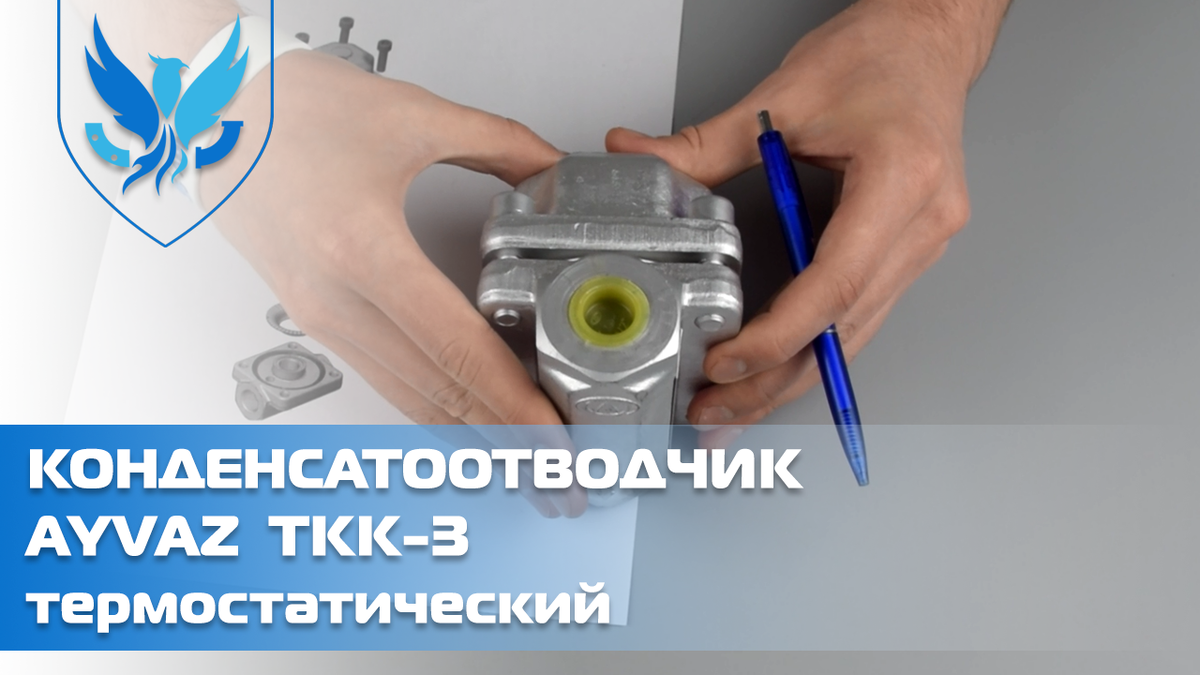 Конденсатоотводчик термостатический муфтовый AYVAZ TKK-3 (Турция)