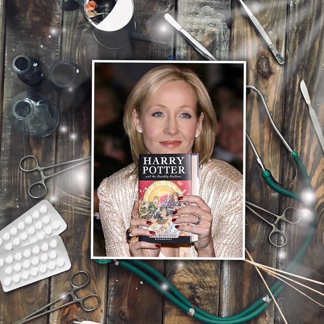 Джоан Роулинг Фото из Инстаграма @red_med_books