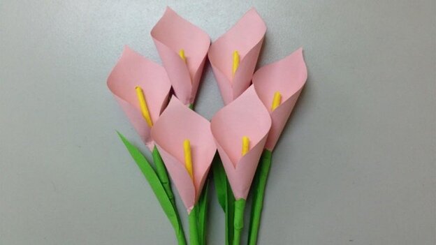 Поделки к 8 марта: мастерим бумажные цветы вместе с детьми