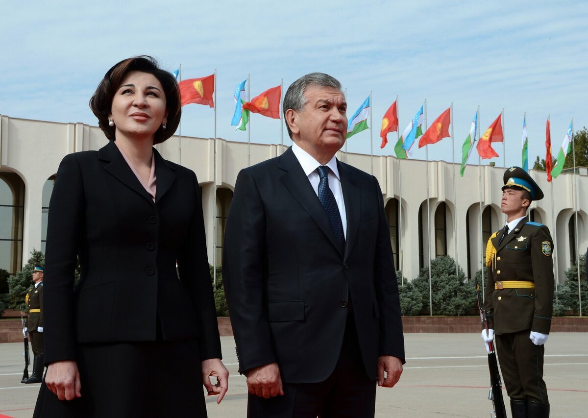 президент киргизии с женой