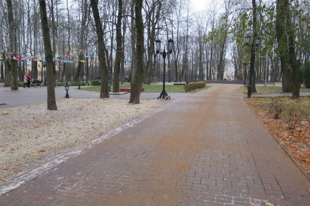 Гололед в Смоленске