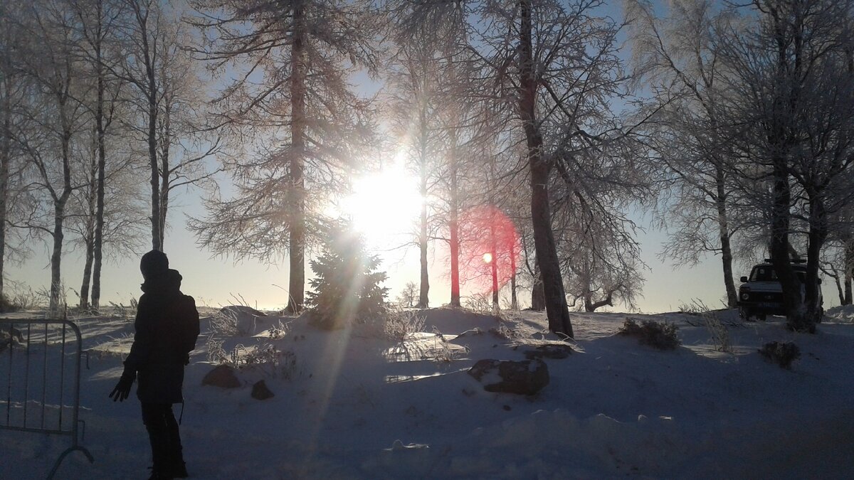 Мороз и солнце! День чудесный!