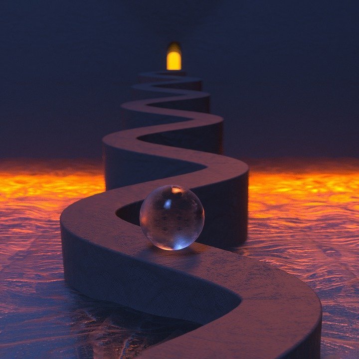 Извилисты путь к школе. Фото с сайт pixabay.com