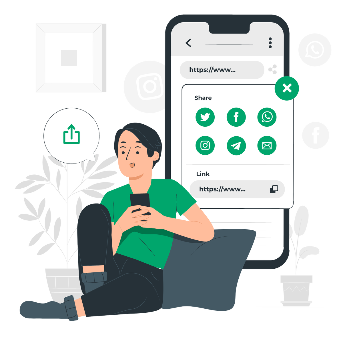 Мультиссылка/Микролендинг