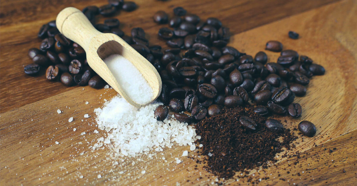 Уксус, соль, кофе, мыло