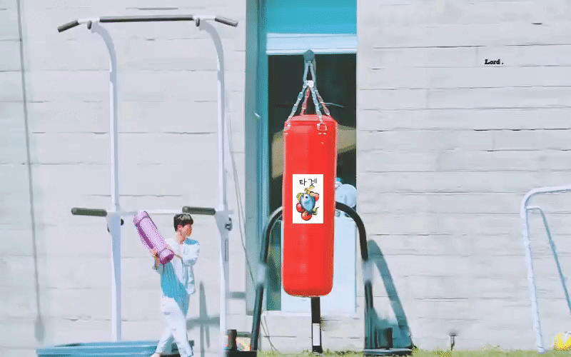 BTS. Jin in pajama.