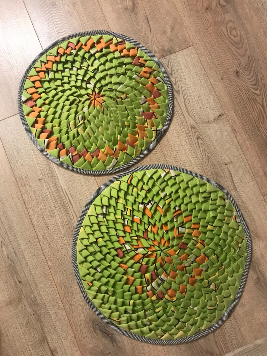 Коврики «Ёжики» в ванную и туалет