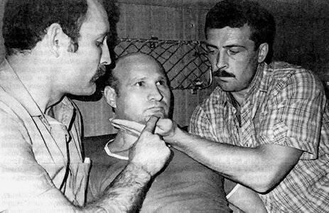 Так выглядел Сметанин при его аресте сотрудниками «Альфа» в купе поезда