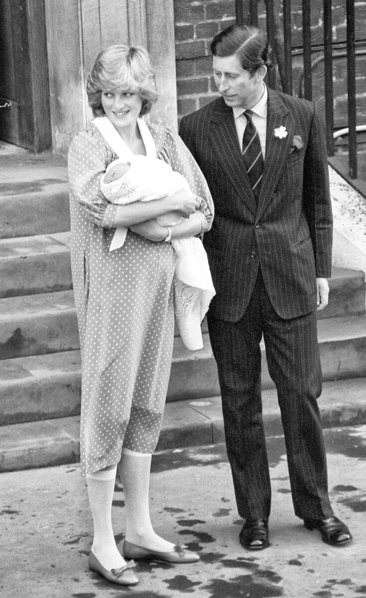 Принцесса Диана с мужем и сыном, Legion-Media