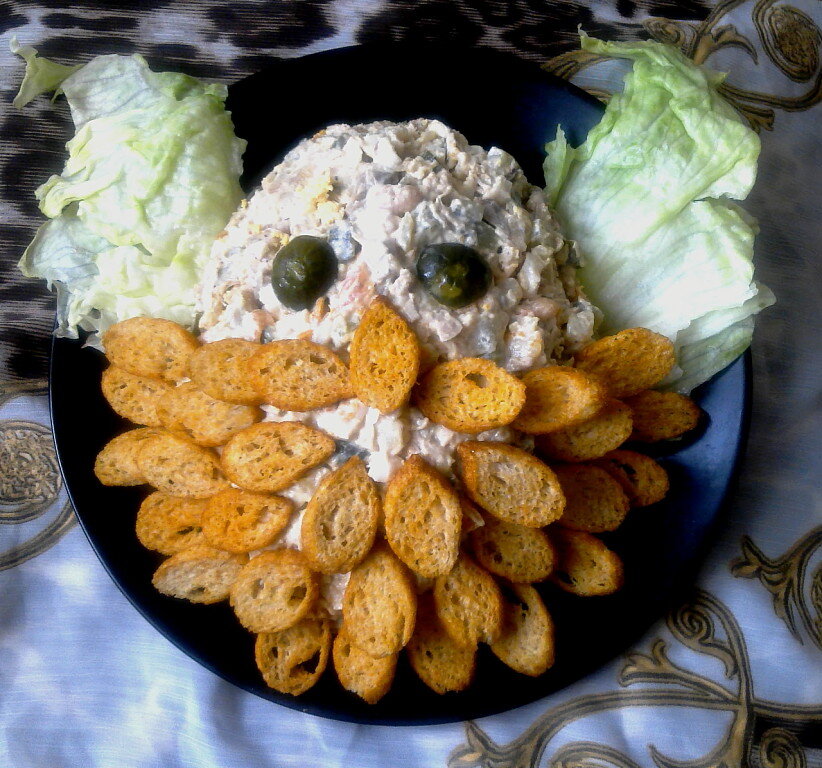 Салат "Домовой"