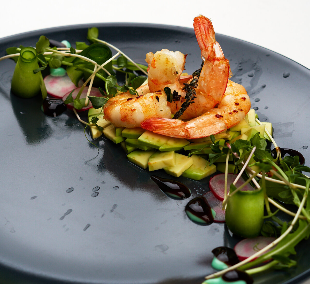 Примеры использования мною микрозелени в оформлении блюд. Все фото и блюда мои!)