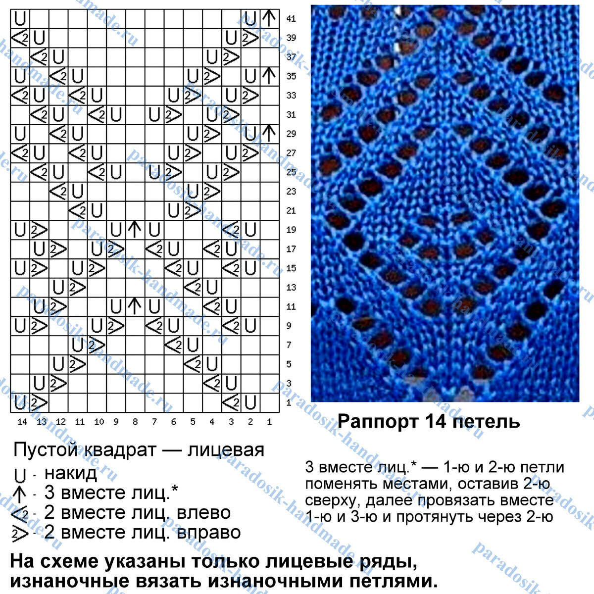 Штаны спицами. Схема и выкройка – Paradosik Handmade - вязание для начинающих и профессионалов