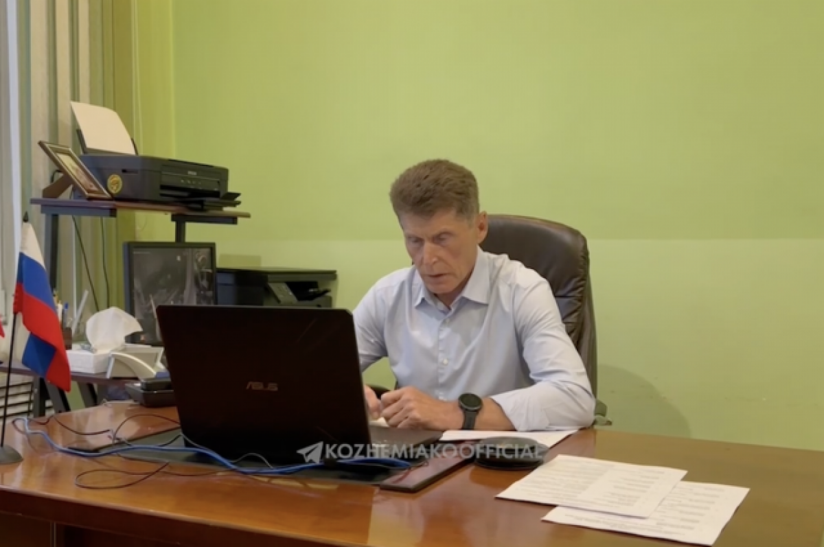    Губернатор Олег Кожемяко заявил, что Приморье готовится к новому циклону