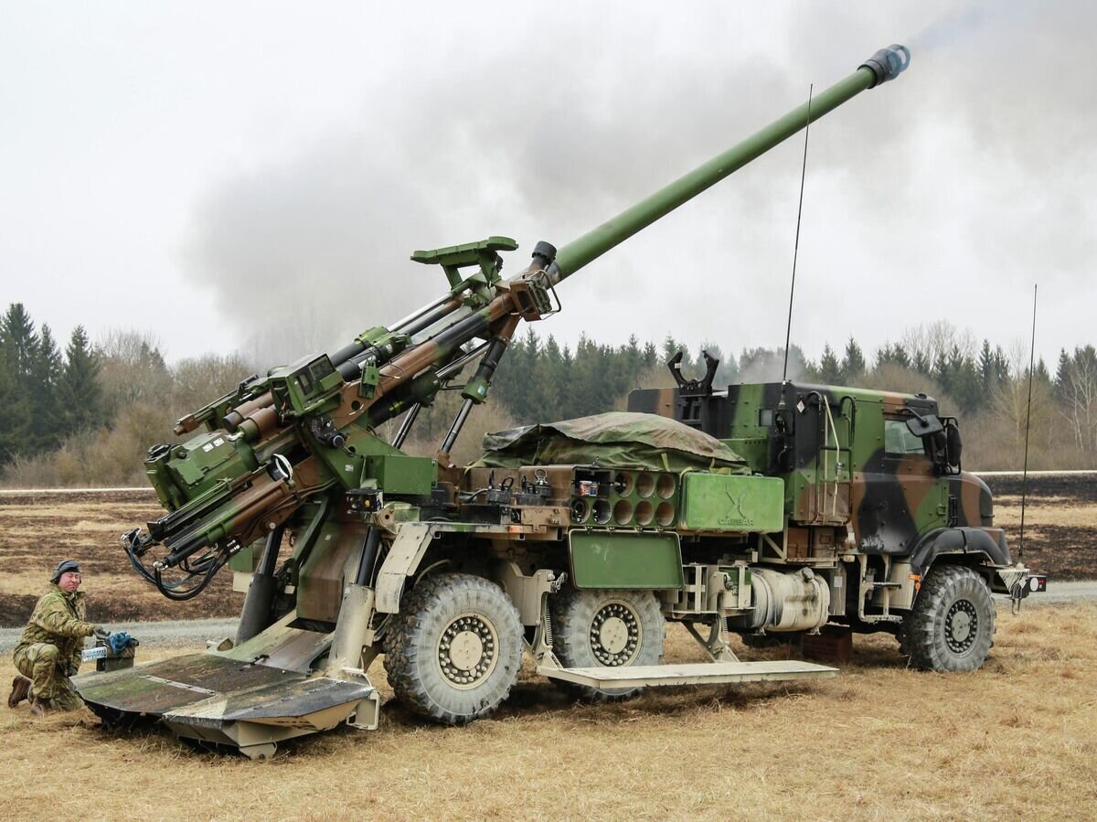   Французская самоходная артиллерийская установка CaesarCC BY 2.0 / U.S. Army photo by Pfc. Hayden Allega /