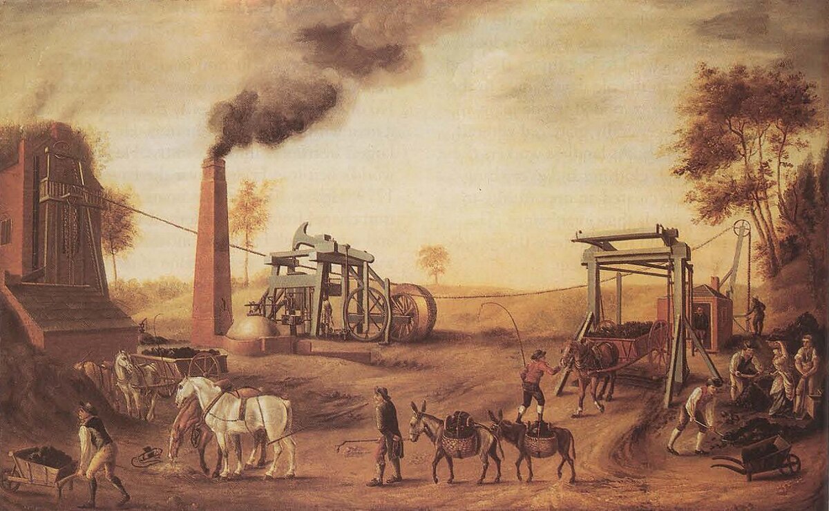 Industrial revolution steam engine used фото 42