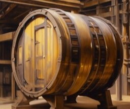 То ли бочка с нефтью, то ли бочка с деньгами, то ли бочка-баня) 