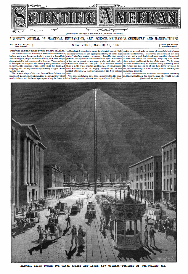 Этот журнал Scientific American от 1882 года вы можете скачать, или просто просмотреть в конце заметки. 