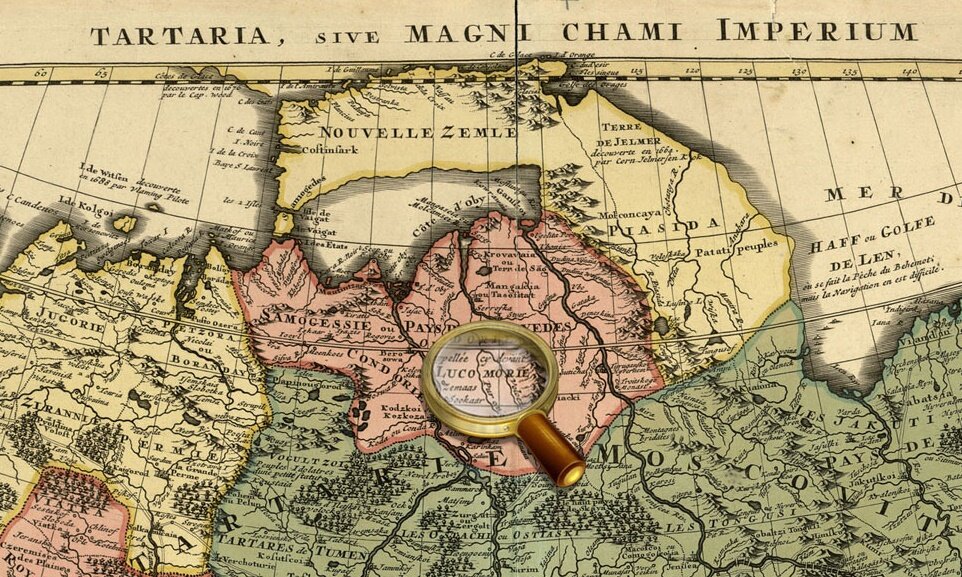 Carte Tartarie. Dressée sur les Relations de plusieurs Voyageurs de differentes Nations et sur quelques observations qui ont été faites dans ce pais là Par Guillaume de l'Isle Avec Privil. Amsterdam, chez J. Covens et C. Mortier [1720?].
