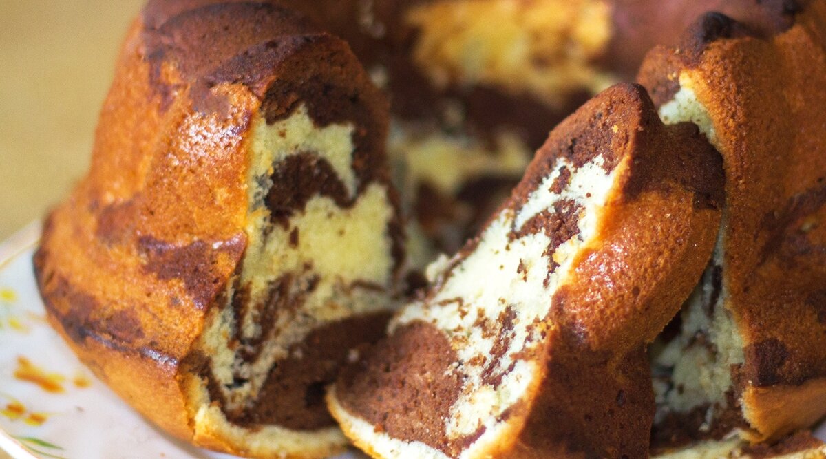 Мраморный кекс