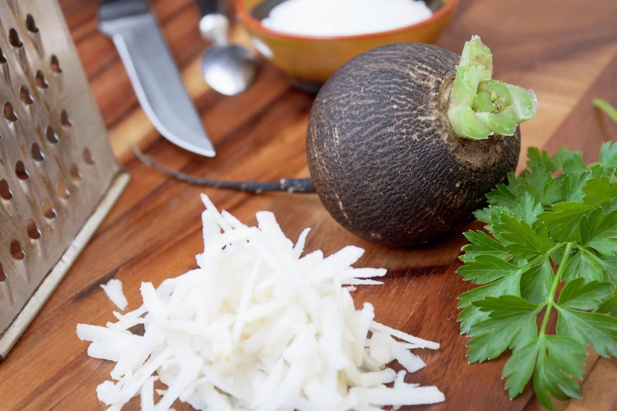 Черная редька.