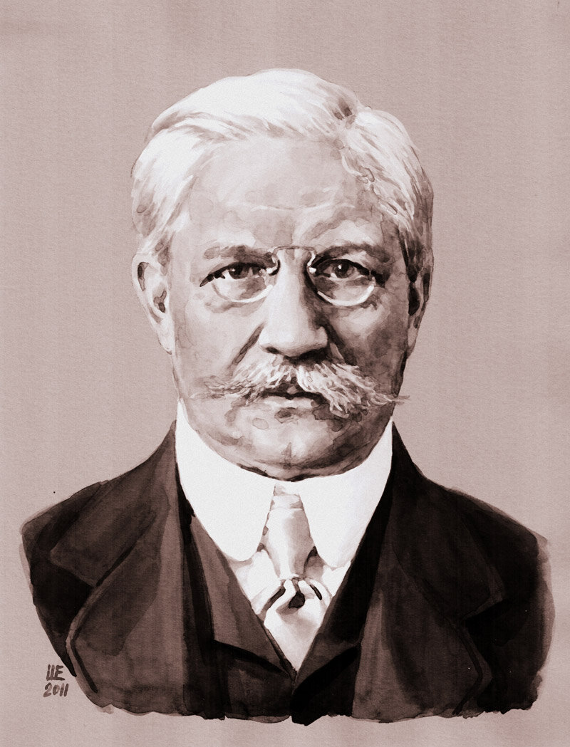 Павел Милюков. Говорят, с него  Ильф и Петров писали Кису Воробьянинова - "гиганта мысли и отца русской демократии". Фото: http://rusliberal.ru/milukov.php