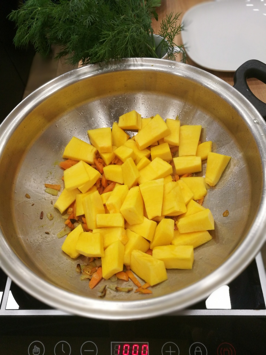Лук, морковь и тыква