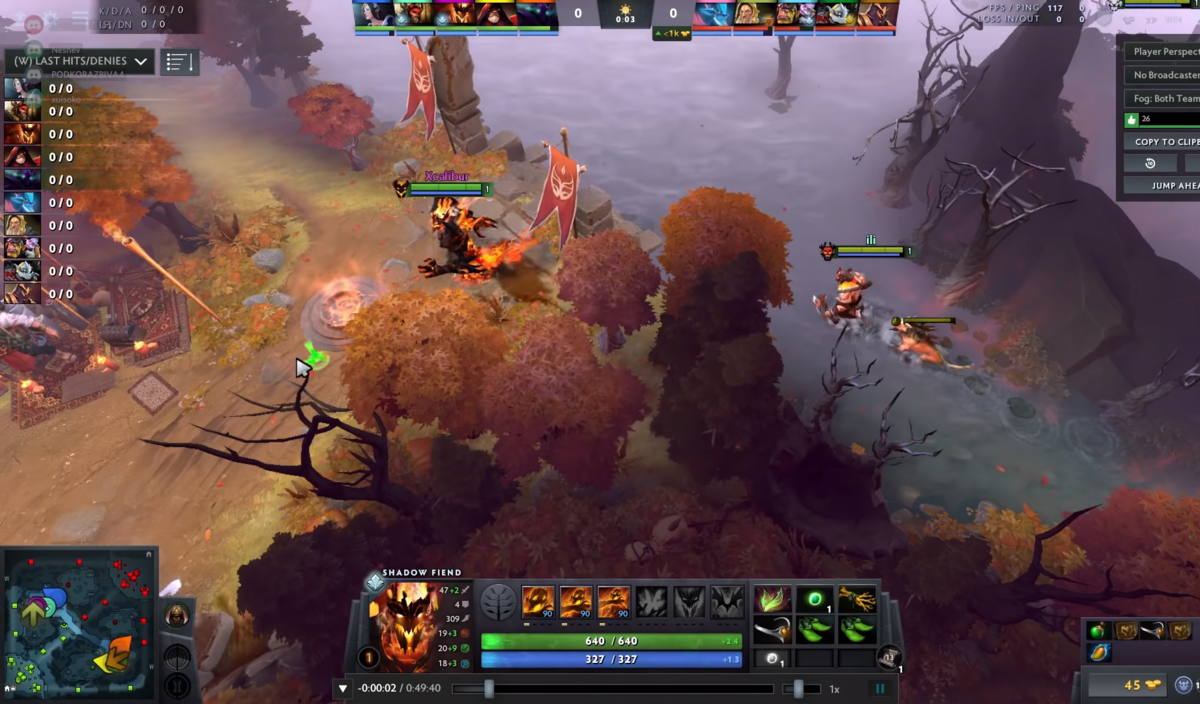 персонажи на мид дота